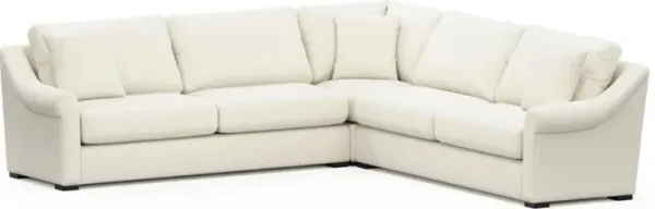 Bowery Foam Comfort Sleeper Sectional - Expedition Opal