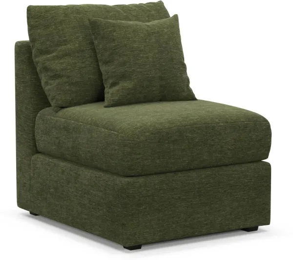 Nest Hybrid Comfort Armless Chair - Luscious Green