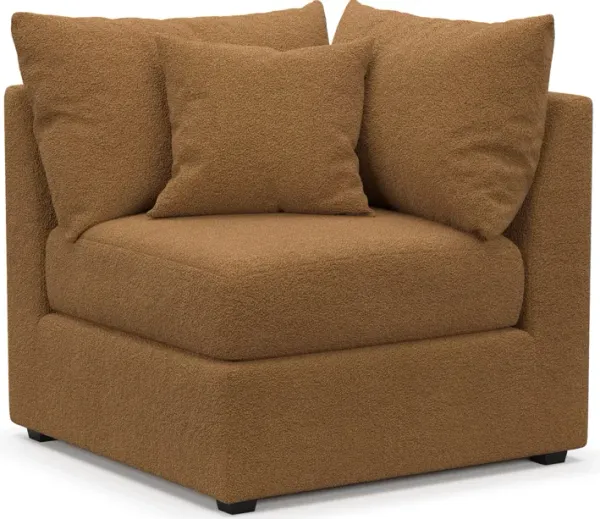 Nest Hybrid Comfort Corner Chair - Nora Camel
