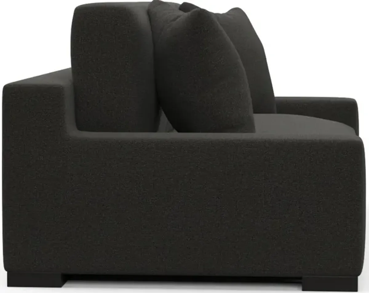 Ethan Foam Comfort Sofa - Liv Onyx