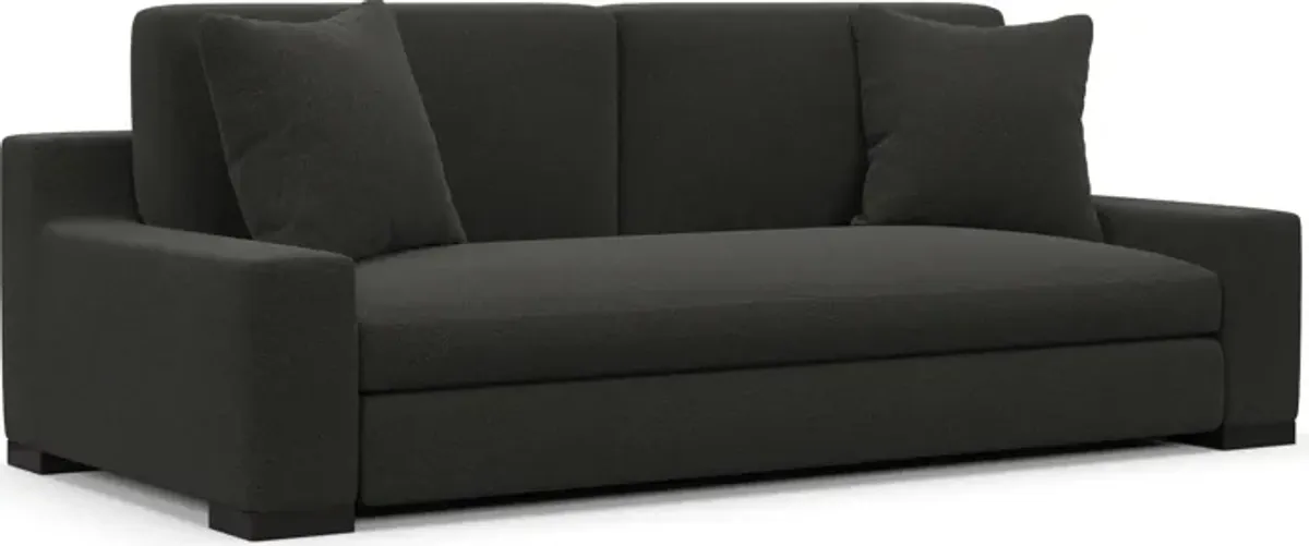 Ethan Foam Comfort Sofa - Liv Onyx