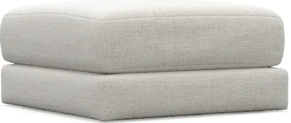 Nest Hybrid Comfort Short Ottoman - Bantu Pearl