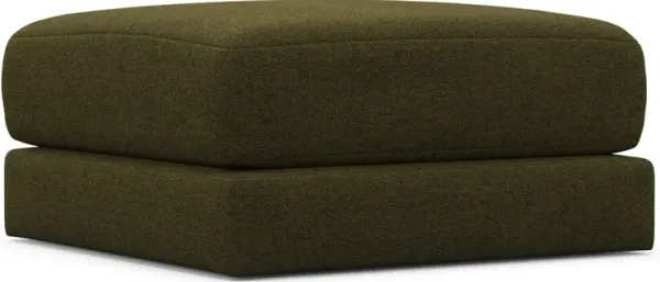 Nest Hybrid Comfort Ottoman - Midcentury Peat