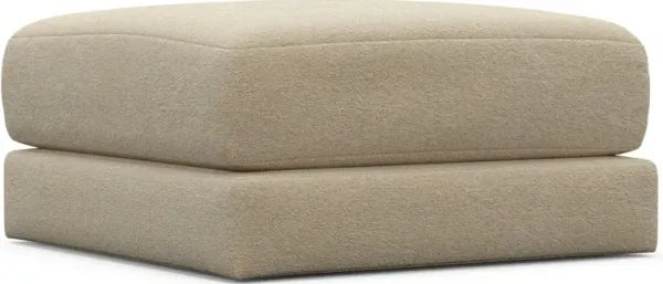 Nest Hybrid Comfort Ottoman - Midcentury Sand