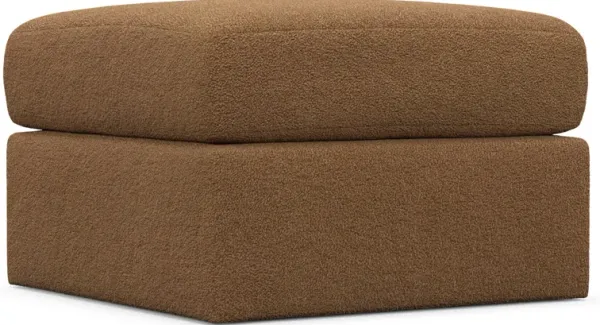Nest Hybrid Comfort Ottoman - Texel Caramel