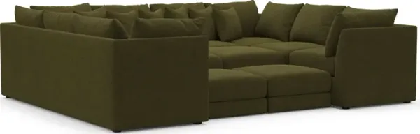 Nest Hybrid Comfort Sectional - Midcentury Peat
