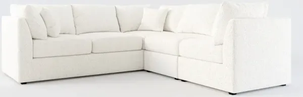 Nest Hybrid Comfort 3-Piece Small Sectional - River Rock Ivory