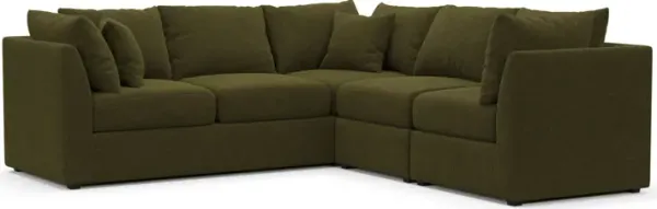 Nest Hybrid Comfort Sectional - Midcentury Peat