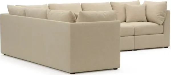 Nest Hybrid Comfort Sectional - Midcentury Sand