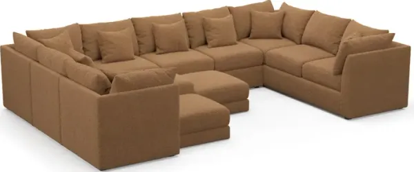 Nest Hybrid Comfort Sectional - Texel Caramel