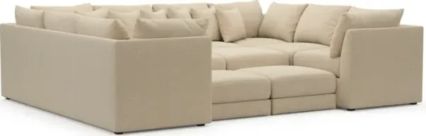 Nest Hybrid Comfort Sectional - Midcentury Sand