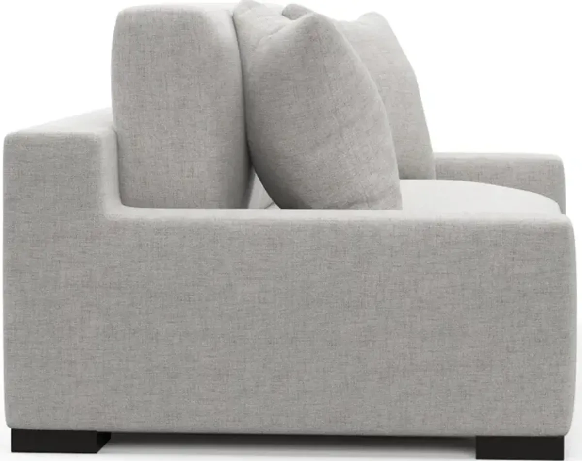 Ethan Hybrid Comfort Sofa - Adario Fog