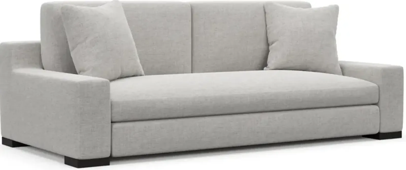 Ethan Hybrid Comfort Sofa - Adario Fog