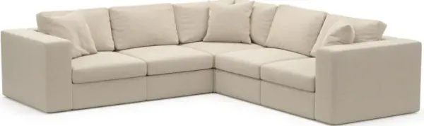 Collin Foam Comfort 5-Piece Sectional - Basker Antique