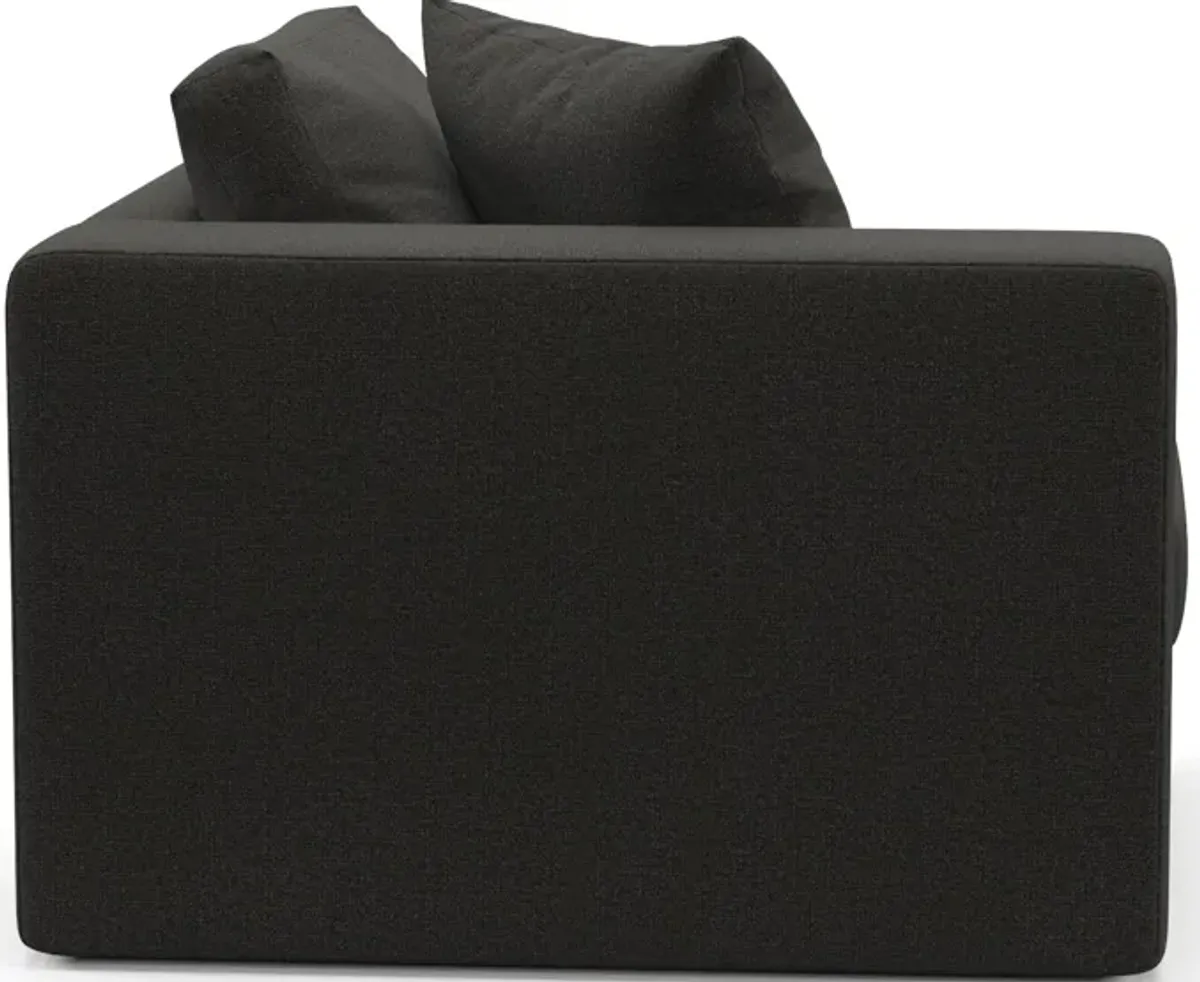 Collin Foam Comfort Left-Facing Chair - Liv Onyx