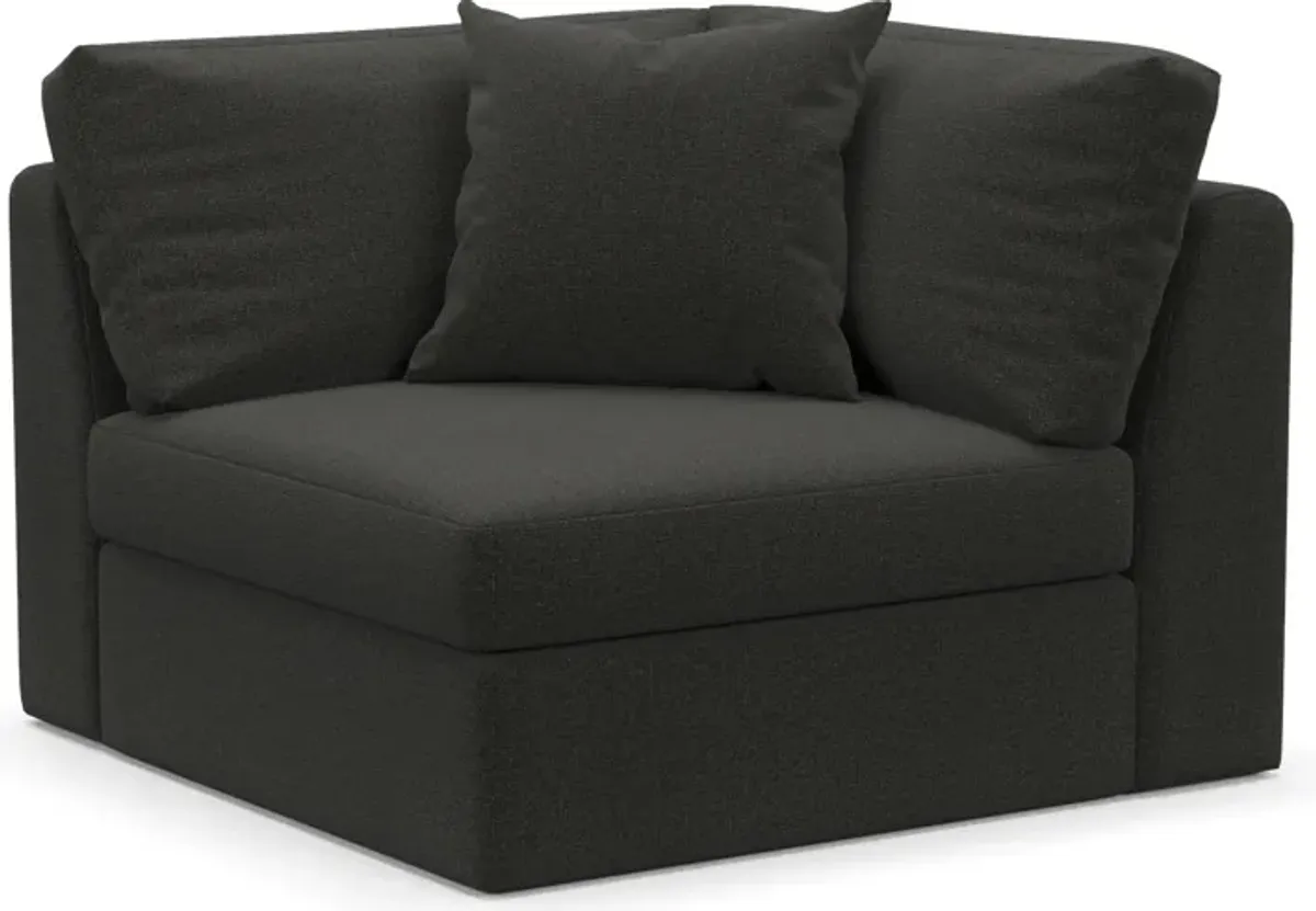 Collin Hybrid Comfort Corner Chair - Liv Onyx