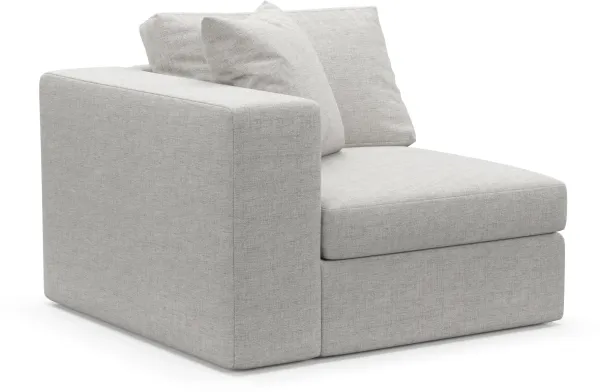 Collin Hybrid Comfort Left-Facing Chair - Adario Fog