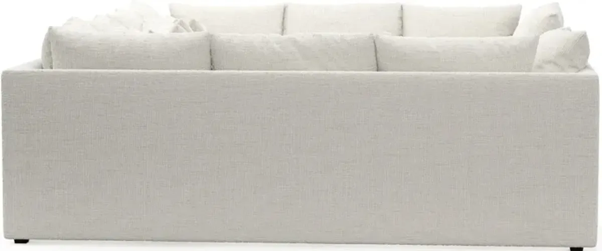 Nest Hybrid Comfort 5-Piece Pit Sectional - Bantu Pearl