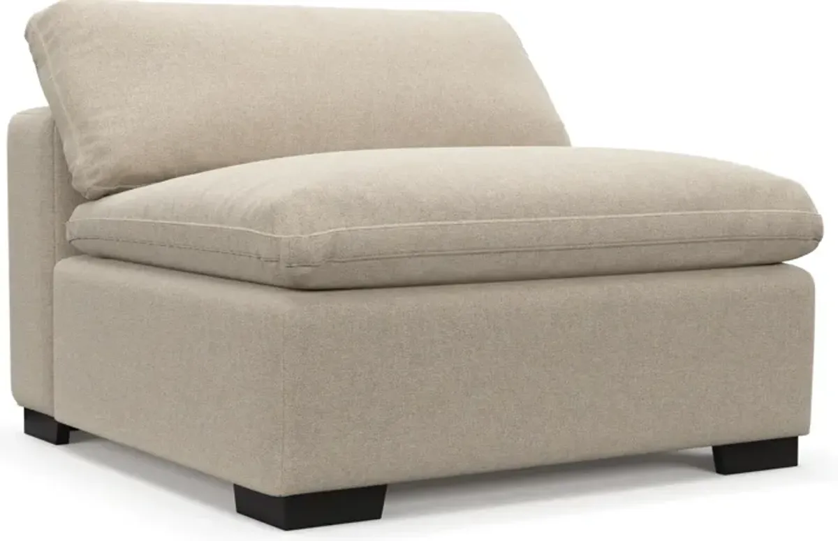 Plush Feathered Comfort Armless Chair - Basker Antique