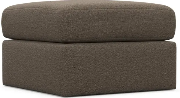Nest Hybrid Comfort Tall Ottoman - Liv Umber