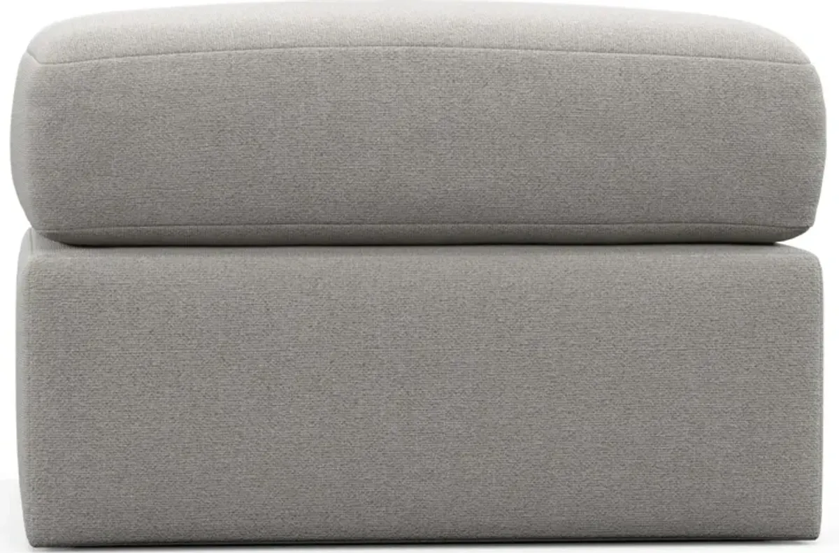 Nest Hybrid Comfort Tall Ottoman - Basker Dove