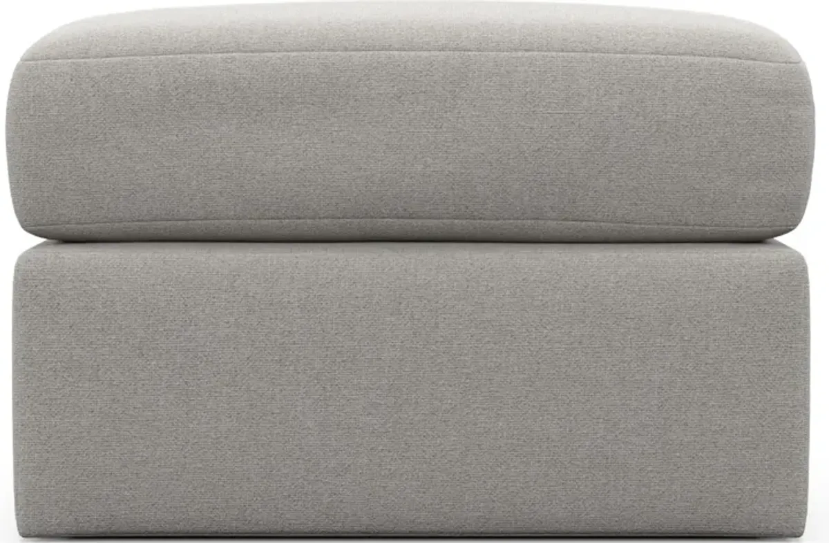 Nest Hybrid Comfort Tall Ottoman - Basker Dove