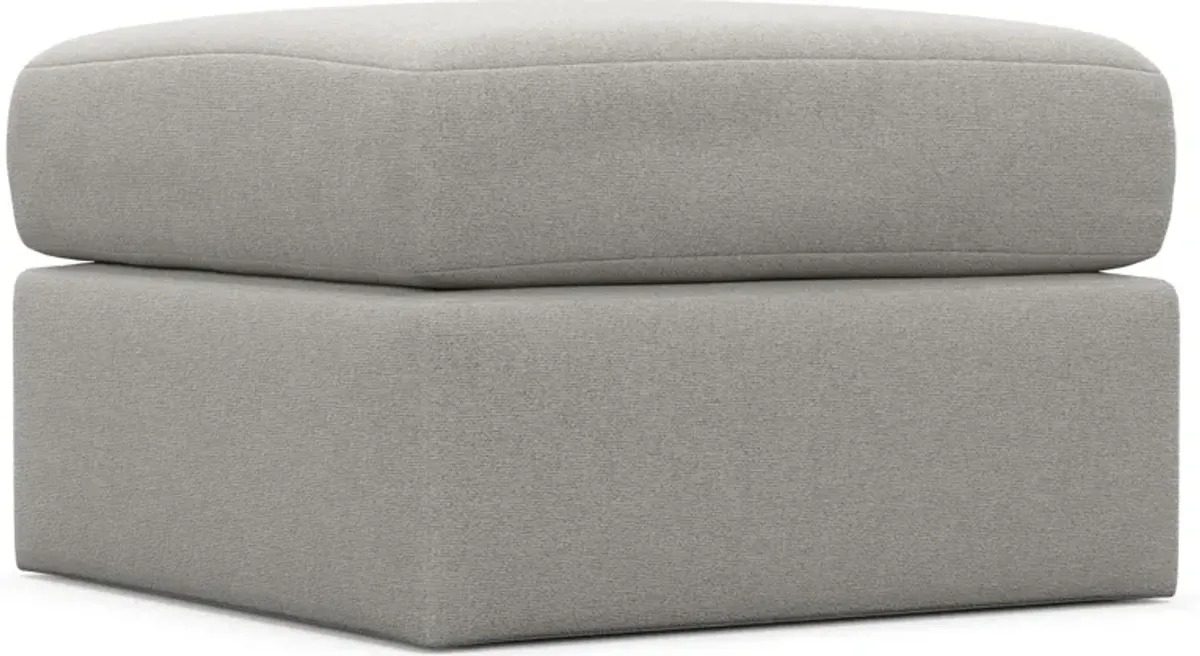 Nest Hybrid Comfort Tall Ottoman - Basker Dove