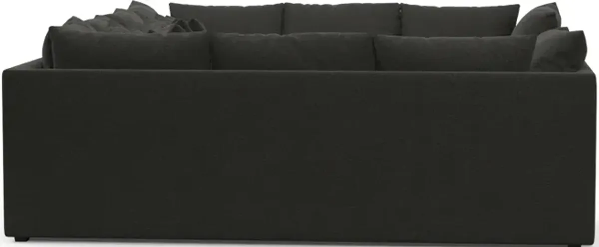 Nest Hybrid Comfort 3-Piece Pit Sectional - Liv Onyx