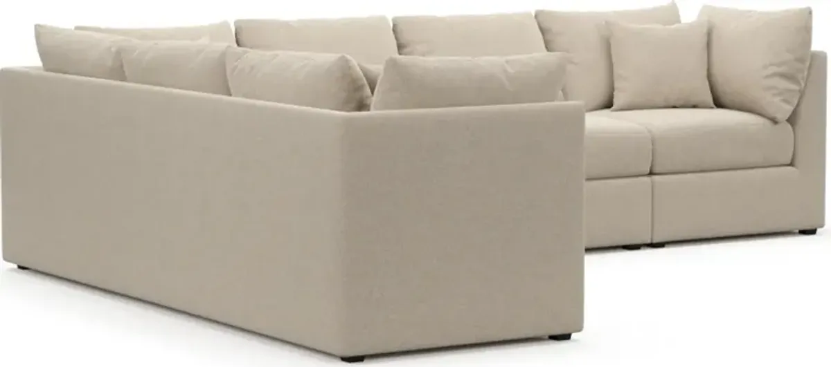 Nest Hybrid Comfort 3-Piece Large Sectional - Basker Antique