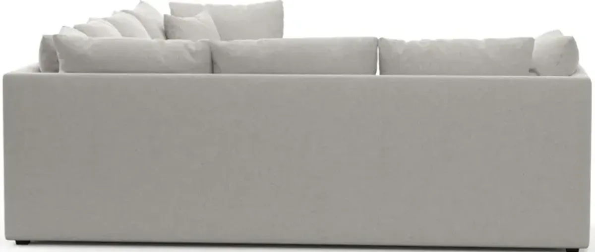 Nest Hybrid Comfort 3-Piece Large Sectional - Basker Dove