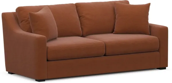 Dobson Foam Comfort Sofa - Merrimac Brick