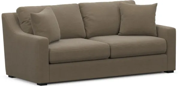 Dobson Foam Comfort Sofa - Merrimac Brownstone