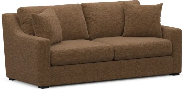 Dobson Foam Comfort Sofa - Balvi Truffle