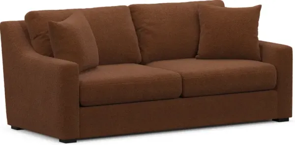 Dobson Foam Comfort Sofa - Nora Chocolate