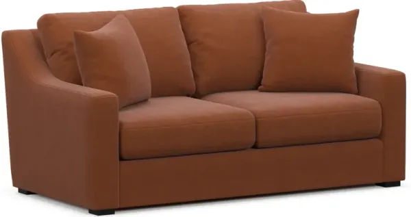 Dobson Foam Comfort Loveseat - Merrimac Brick