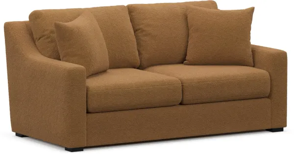 Dobson Foam Comfort Loveseat - Nora Camel