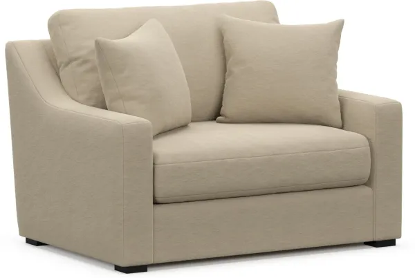 Dobson Foam Comfort Chair and a Half - Merrimac Ecru