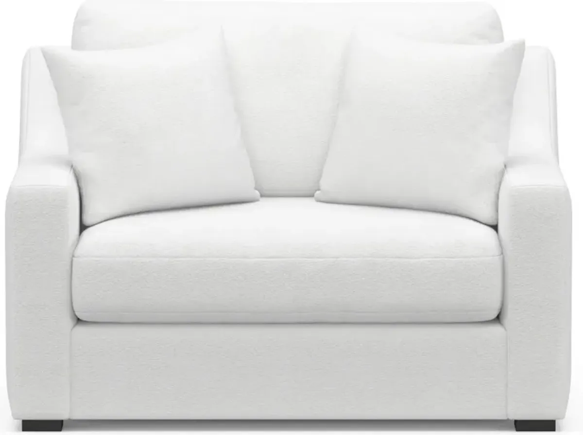 Dobson Foam Comfort Chair and a Half - Lovie Chalk