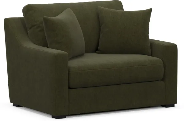 Dobson Foam Comfort Chair and a Half - Marina Moss