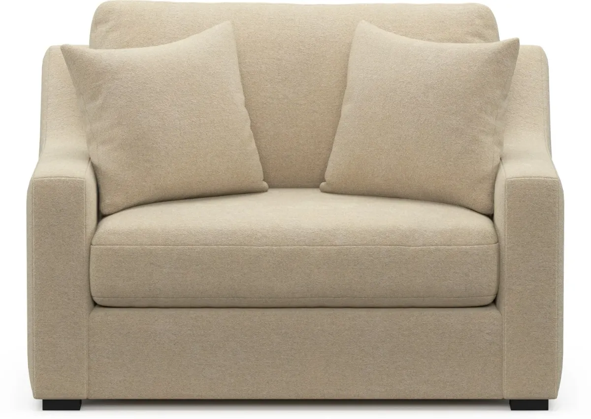 Dobson Foam Comfort Chair and a Half - Midcentury Sand