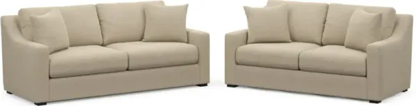 Dobson Foam Comfort 2 Pc. Living Room - Merrimac Ecru