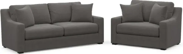 Dobson Foam Comfort 2 Pc. Living Room - Merrimac Ash