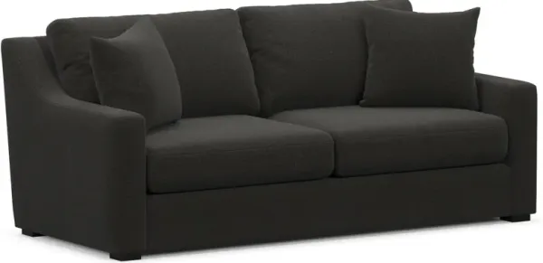 Dobson Foam Comfort Sofa - Liv Onyx