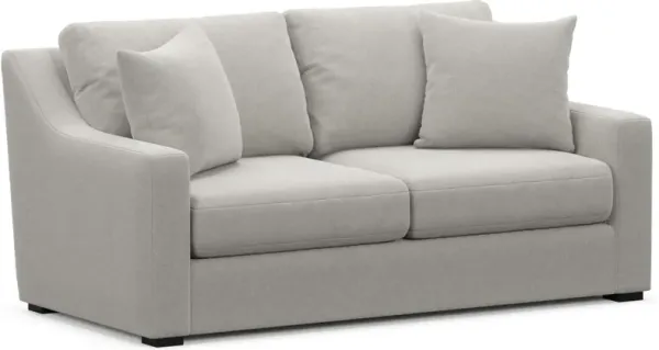 Dobson Foam Comfort Loveseat - Basker Dove