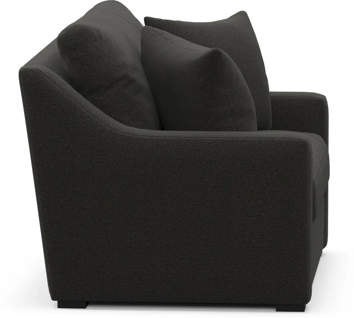 Dobson Foam Comfort Chair and a Half - Liv Onyx