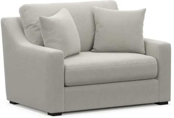 Dobson Foam Comfort Chair and a Half - Basker Dove