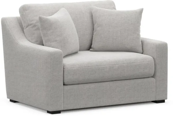 Dobson Foam Comfort Chair and a Half - Adario Fog