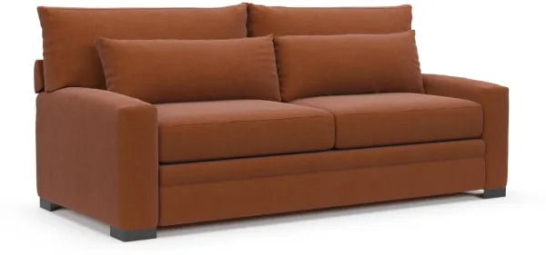 Boston Foam Comfort Sofa - Merrimac Brick