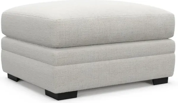 Boston Foam Comfort Ottoman - Bantu Pearl