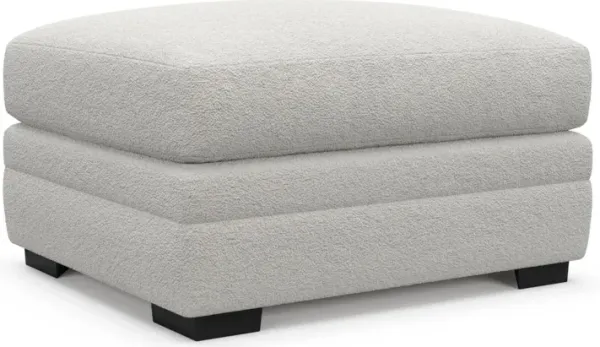 Boston Foam Comfort Ottoman - Texel Gray